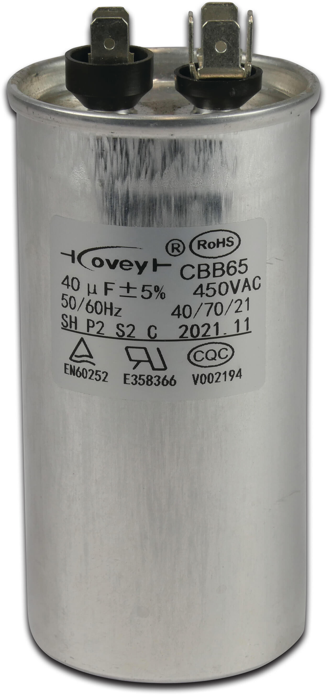 Kondensator 40µF Typ rund AMP