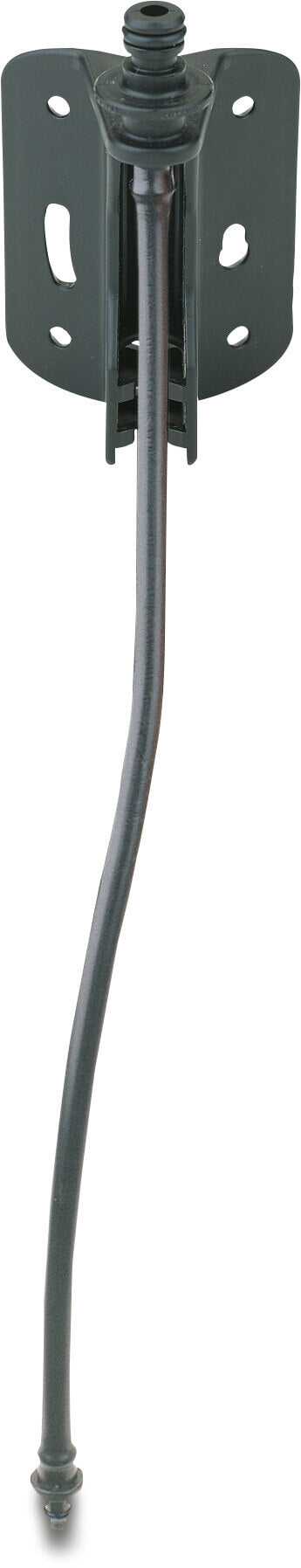 NaanDan Montagesatz mit PVC Schlauch Kunststoff 4/7 mm Taper V-Teil x Einsteck 3bar 100cm 1m Typ Flipper