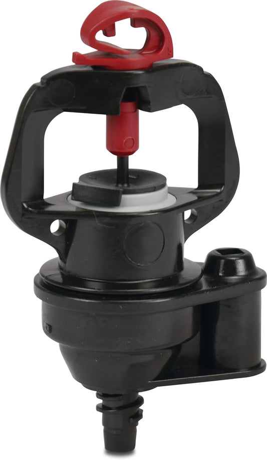 NaanDan Bügeldüse Kunststoff Bayonet V-Teil 55ltr/h 1.33 mm 360° Grün Typ AquaSmart 2002, long radius
