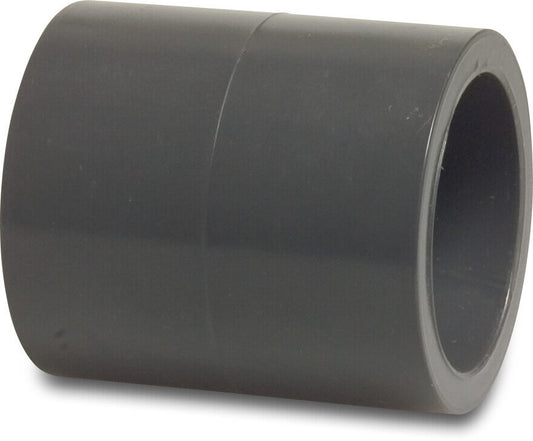 Muffe PVC-U Klebemuffe 16bar Grau