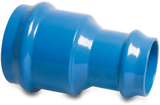 Profec Reduziermuffe Sphäroguss (GGG40) Epoxybeschichtung 160 mm x 110 mm Steckmuffe 10bar Blau Typ MMR-KS