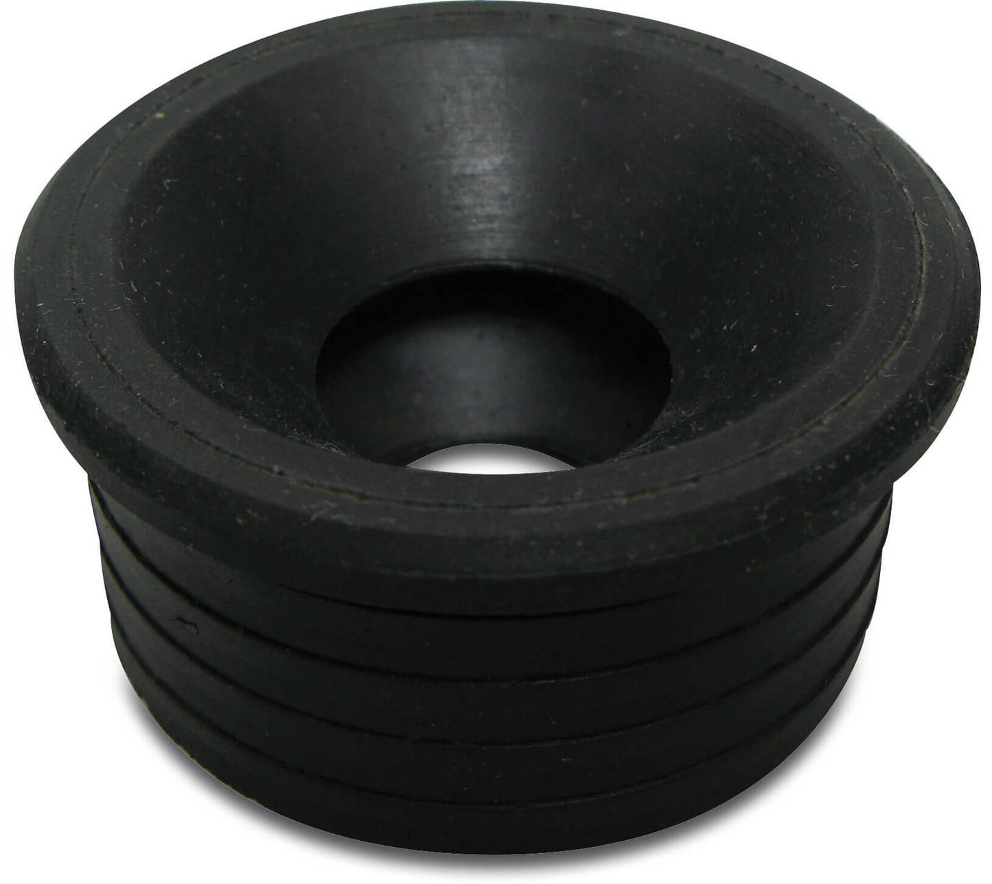 Reduzierstück Gummi Stutzen x Siphon Manschette Schwarz
