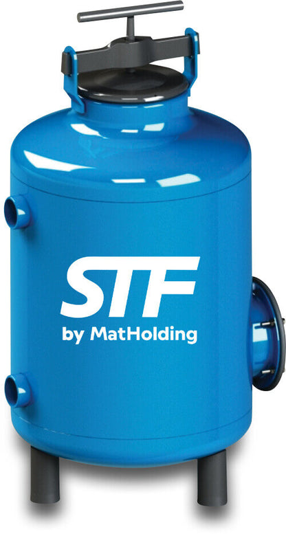 STF Stahlfilter carbon steel ST37.2 Epoxybeschichtung Innengewinde 8bar Blau Typ