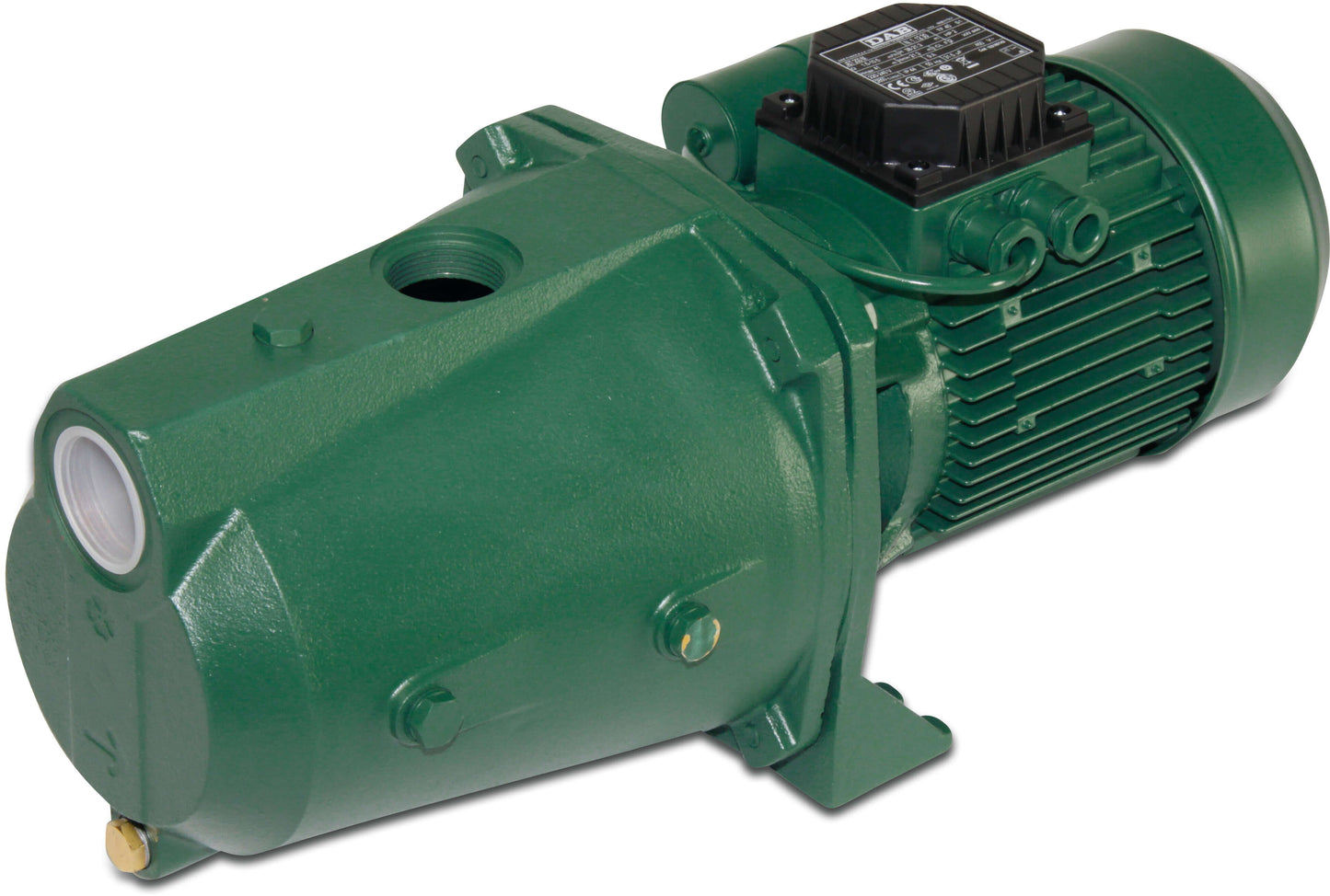 DAB JET 200 T Kreiselpumpe Gusseisen 1 1/2" x 1 1/4" Innengewinde 6bar 6,8 - 3,9A 400VAC Grün selbstansaugend