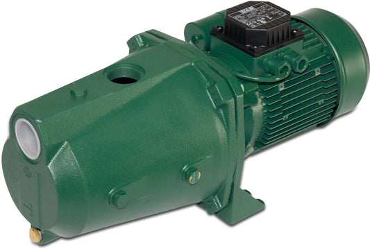 DAB JET 200 T Kreiselpumpe Gusseisen 1 1/2" x 1 1/4" Innengewinde 6bar 6,8 - 3,9A 400VAC Grün selbstansaugend