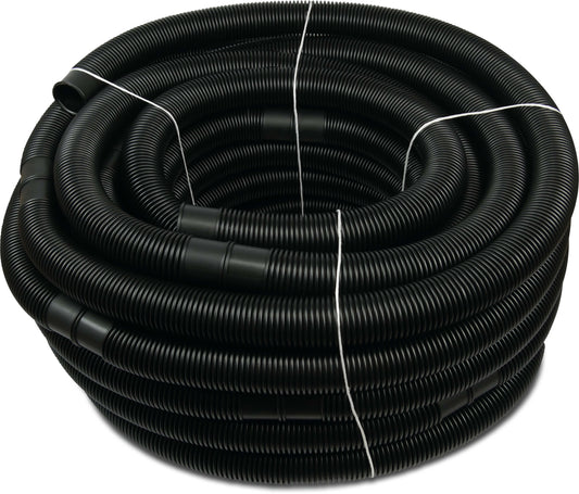 Klebeschlauch PE-LD 38 mm 1,5bar Schwarz 25m Muffe 1.5m Typ Solar (VE: 25 m)