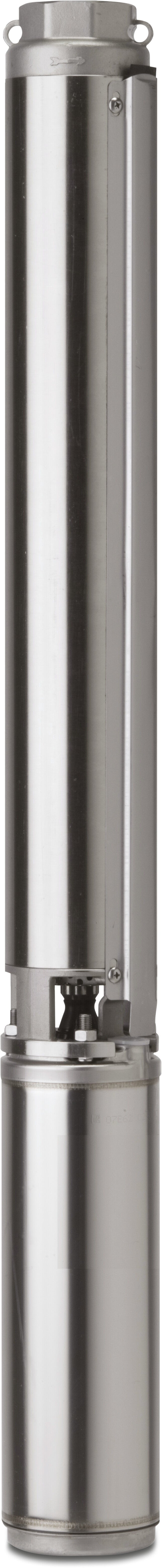 Rovatti Brunnenpumpe Edelstahl 316 3" Innengewinde 400VAC