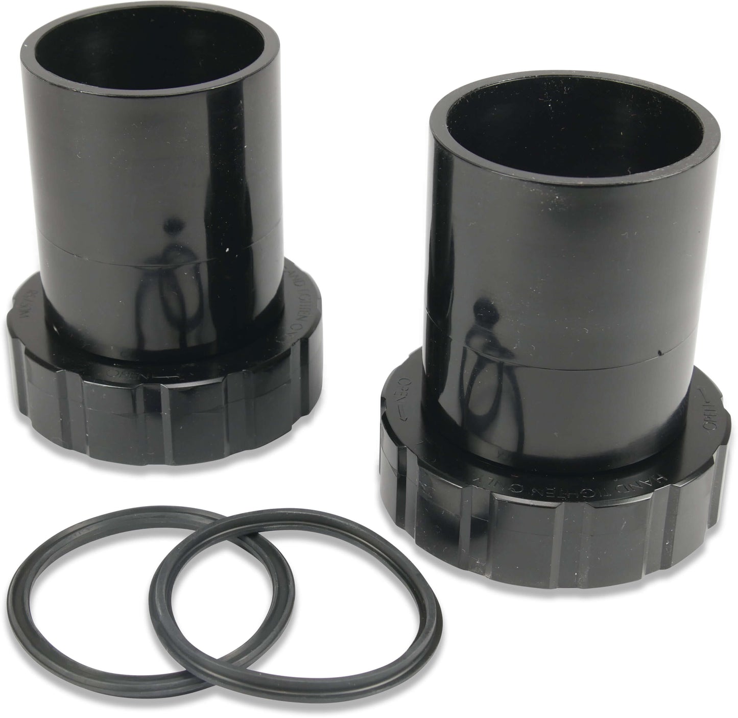 Hayward Verschraubungssatz 63mm für die Serie RS II, 2 Stück RS750EPAK
