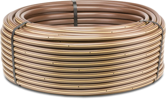Hunter Tropfschlauch PE 16 mm 4,2bar 125micron 2,1ltr/h 30cm Braun 75m HDL-06-12-250-PC