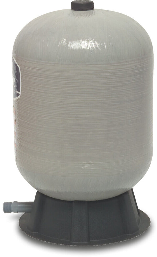Wellmate Druckkessel Polyester Außengewinde 8,5bar Grau 75ltr Typ vertikal
