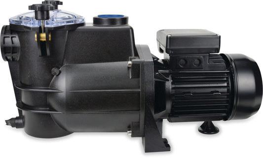 PSH Mini 100T Schwimmbadpumpe Polypropylen 1 1/2" Innengewinde 1,9A 400VAC Schwarz