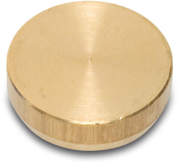 Bonfix Abschlussplatte Messing