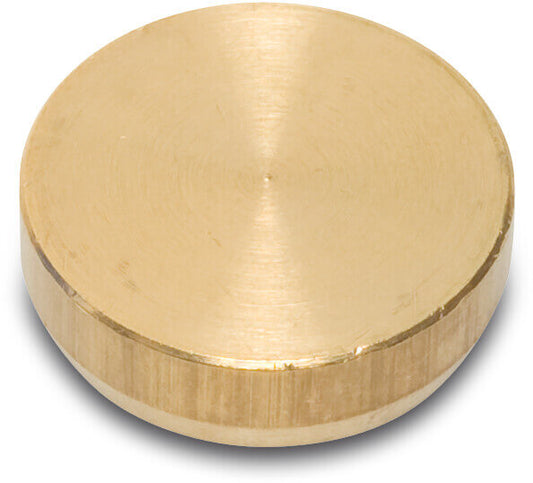 Bonfix Abschlussplatte Messing