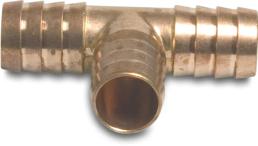 Profec T-Stück 90° Messing 19 mm Schlauchtülle 30bar (VE: 10 St.)