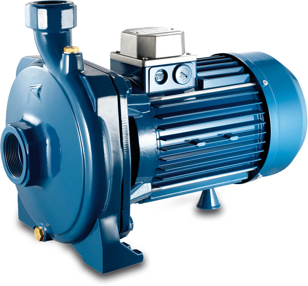 Foras KM 400/1 T Kreiselpumpe Gusseisen 2" x 1 1/4" Innengewinde 8bar 6,8A 400/690VAC Blau