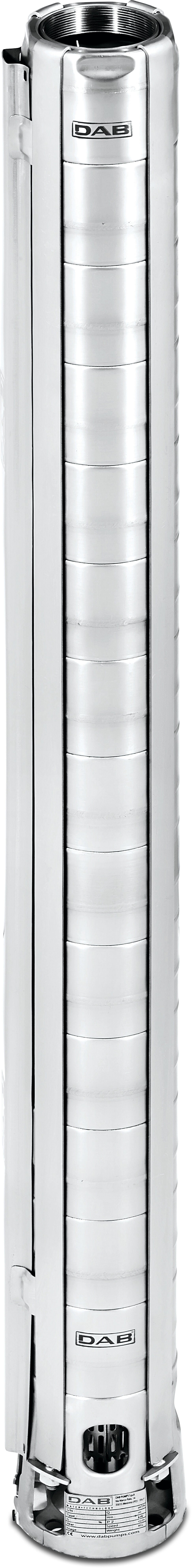 DAB Deep well pump hydraulic part SS7B 03 stainless steel 304 5"female thread for 7"borehole 15KW