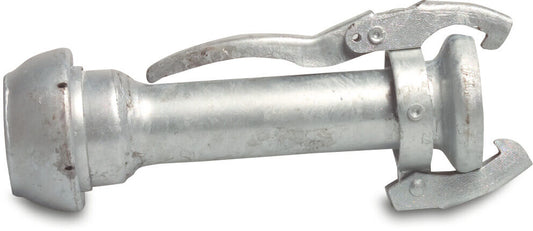 Reduzierstück Stahl Verzinkt 108 mm x 89 mm V-Teil Kardan x M-Teil Kardan Typ Kardan