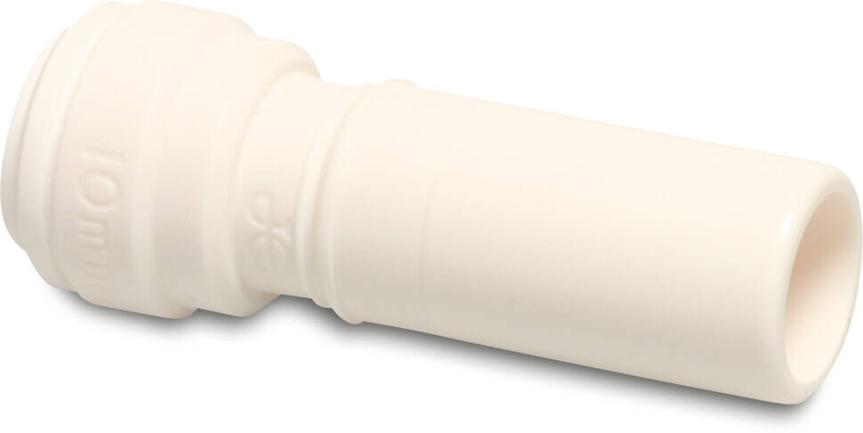 Speedfit Übergangsadapter POM 22 mm x 15 mm Einsteck x Stutzen 10bar Weiß DVGW/KIWA/WRAS (VE: 10 St.)
