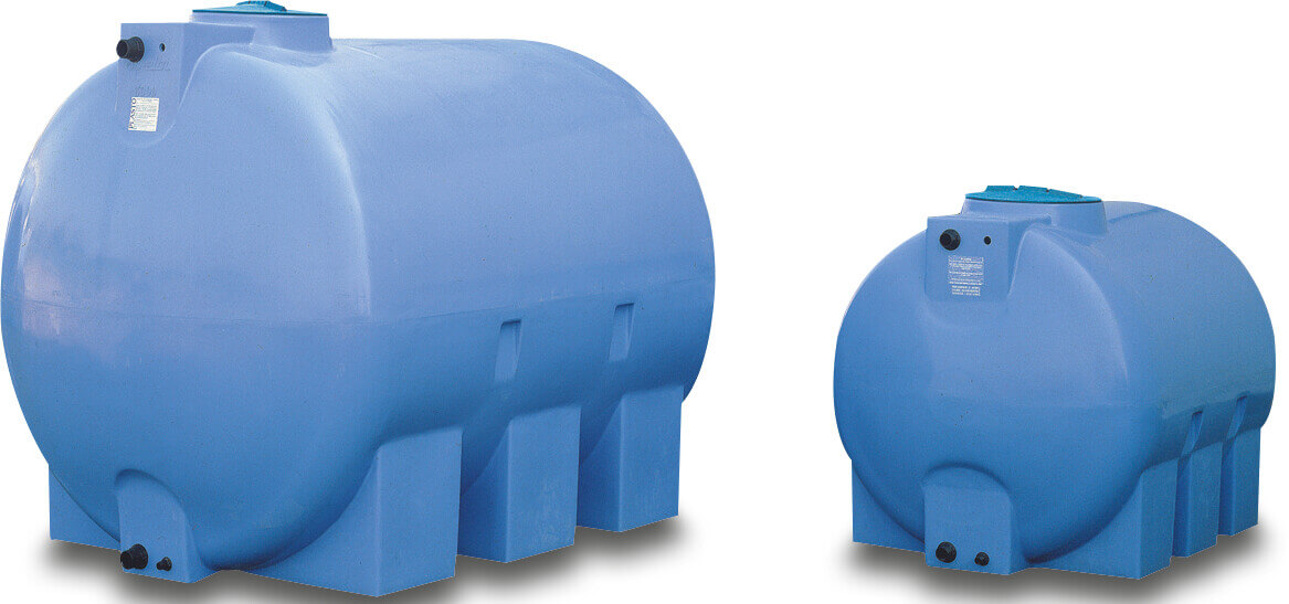 Elbi Behälter LDPE Blau 500ltr WRAS Typ CHO horizontal