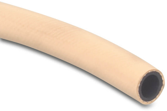 Gewebeverstärkter Schlauch PVC 6,3 mm x 11,0 mm 20bar Beige 50m Typ Profiltress