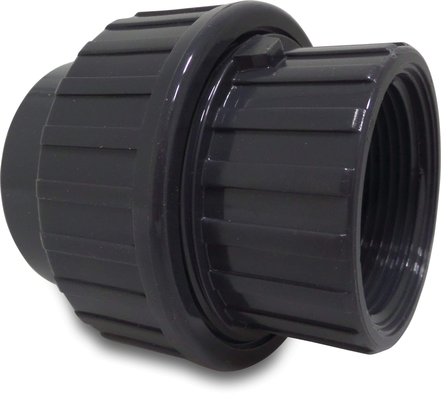 Profec Verschraubung PVC-U Klebemuffe x Innengewinde 10bar Grau