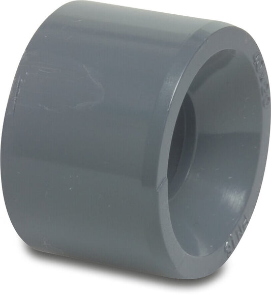 Profec Reduzierstück PVC-U Klebestutzen x Klebemuffe 16bar Grau