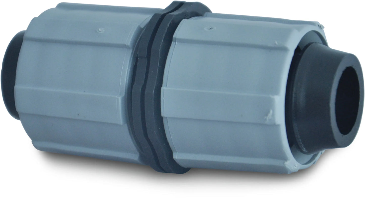 Kupplung PP 17 mm Tape Schwarz (VE: 100 St.)