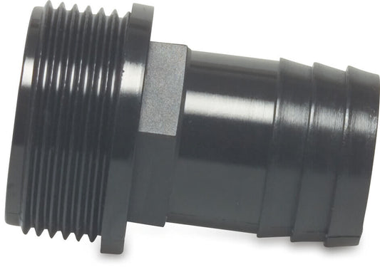 Schlauchtülle Nylon Außengewinde x Schlauchtülle 6bar Schwarz Typ rec