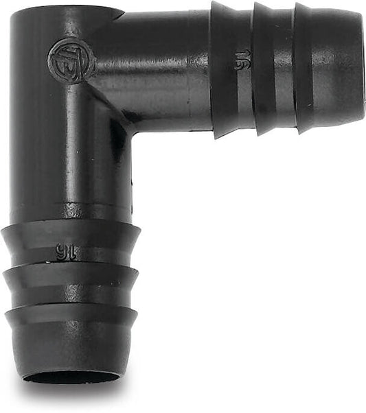 Tavlit Winkel 90° PP 16 mm Tülle 8bar