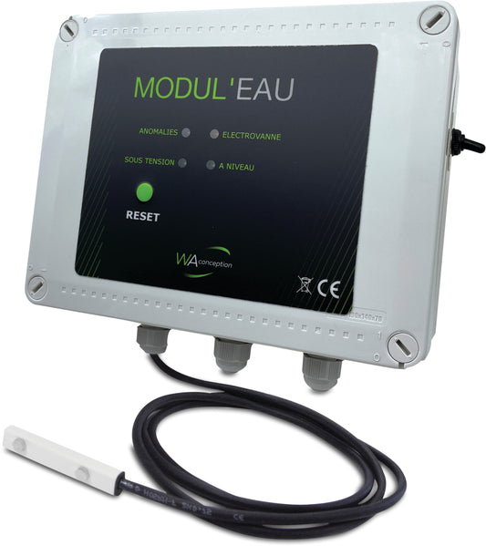 Weltico Elektronischer Niveauregler 230VAC Weiß Typ Design