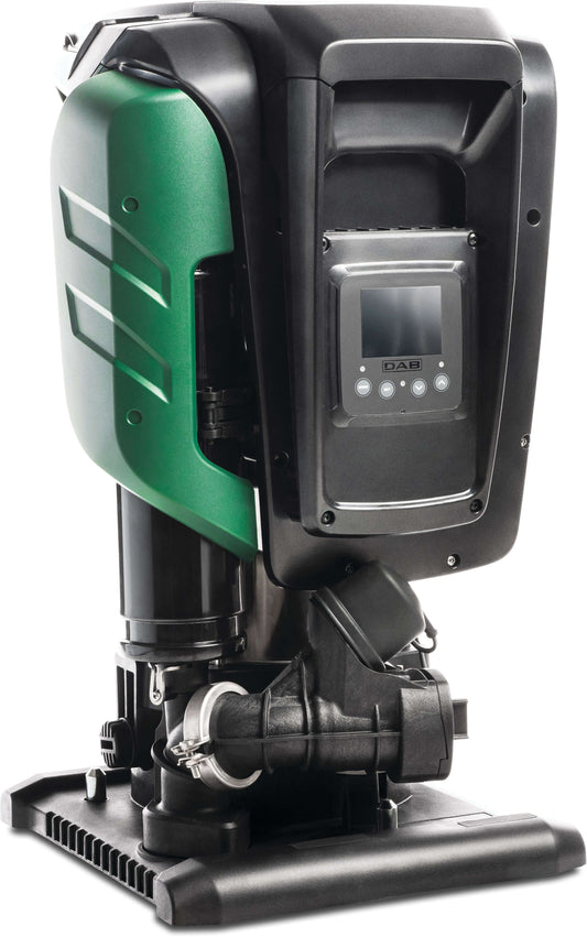 DAB ESYBOX MAX 85/120T 380-480 Hauswasserstation Technopolymer 1 1/4" Innengewinde 12bar 5,6A 400VAC Schwarz/Grün