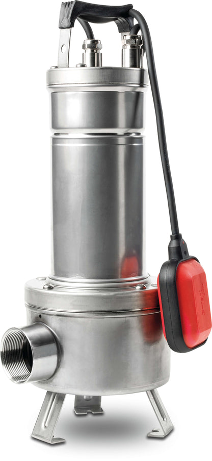 DAB Tauchpumpe Edelstahl 304 2" Innengewinde 4,2A 230VAC Edelstahl
