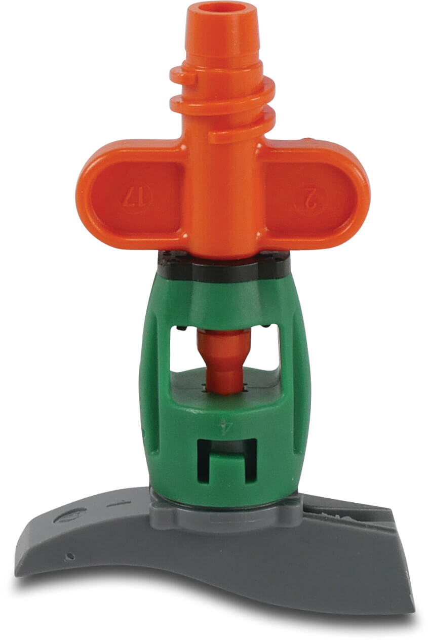 NaanDan Bügeldüse Kunststoff Bayonet V-Teil 120ltr/h 360° Typ Green Spin