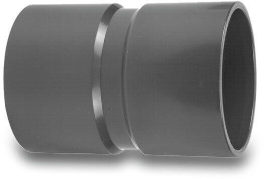 VDL Muffe PVC-U Klebemuffe 10bar Grau