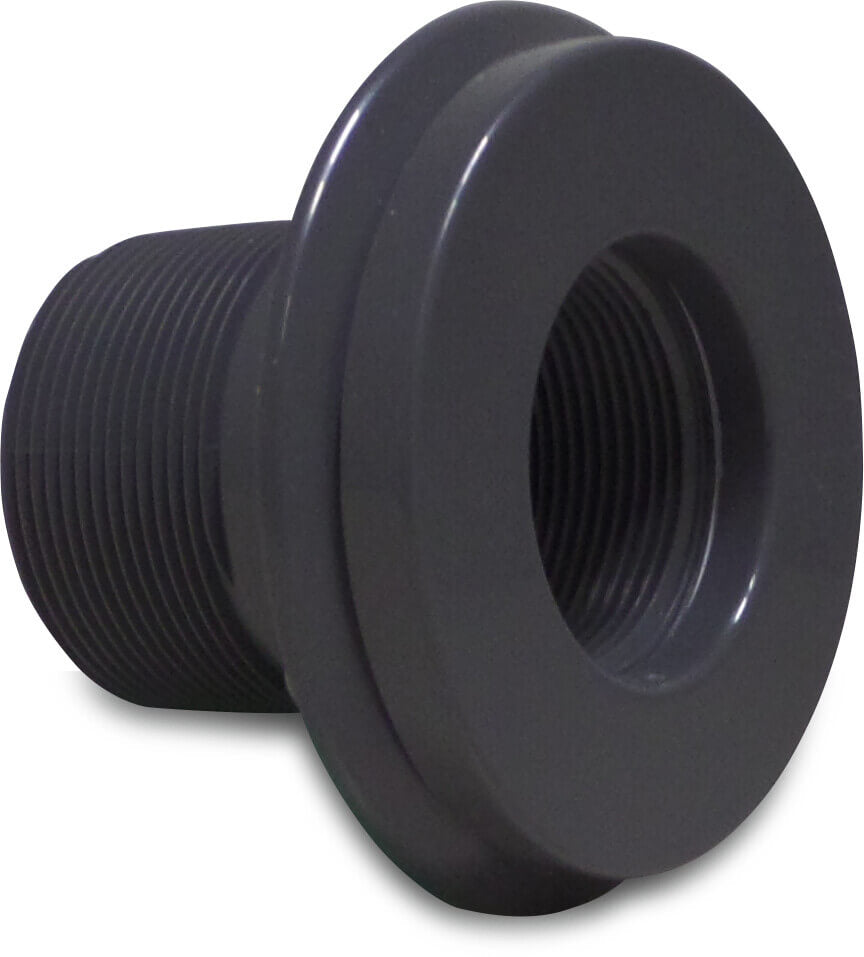 Hayward Einlassarmatur ABS 50 mm x 2" Klebemuffe x Außengewinde Folienbecken