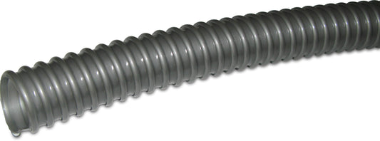 Profec Vakuumschlauch PVC 32 mm x 39 mm 0.6bar Grau 30m