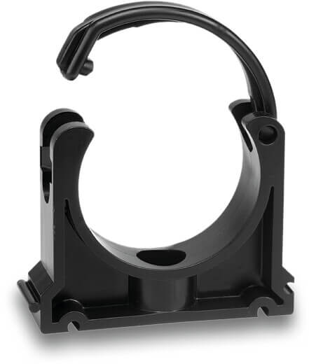 VDL Rohrschelle PP Schwarz Typ C