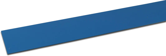 Elbe Profil PVC beschichtet Metal 50 mm x 50 mm x 2000 mm Blau 2m Typ Innenwinkel