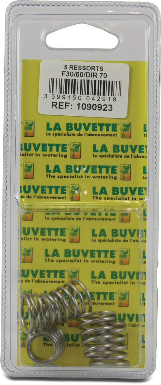 La Buvette 5 Federn F30 / F60 / Forstal Blisterpackung