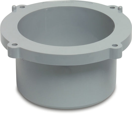 Auslauf PVC-U 110 mm Klebestutzen Grau (VE: 10 St.)