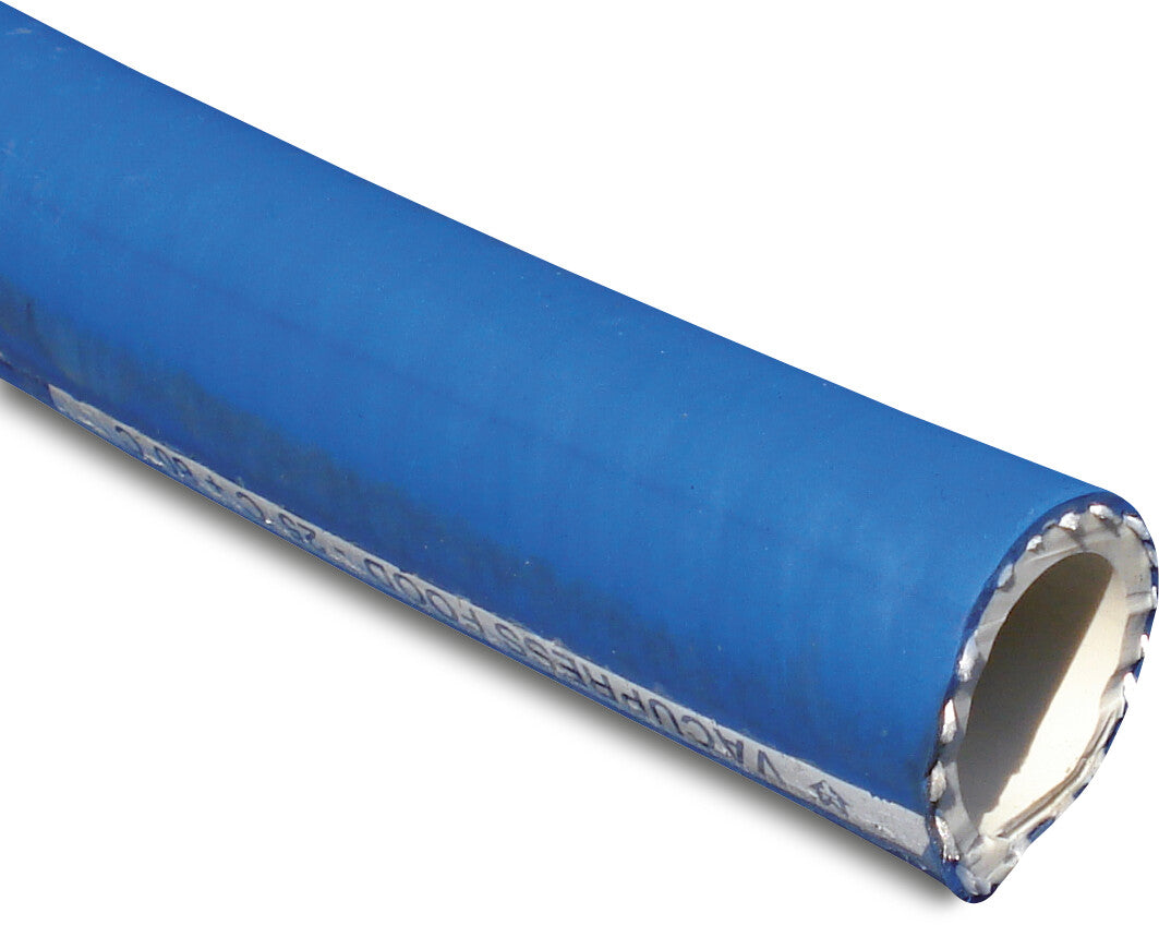 Merlett Saug- und Druckschlauch Gummi 10bar 0.88bar Blau 30m Typ Vacupress Food