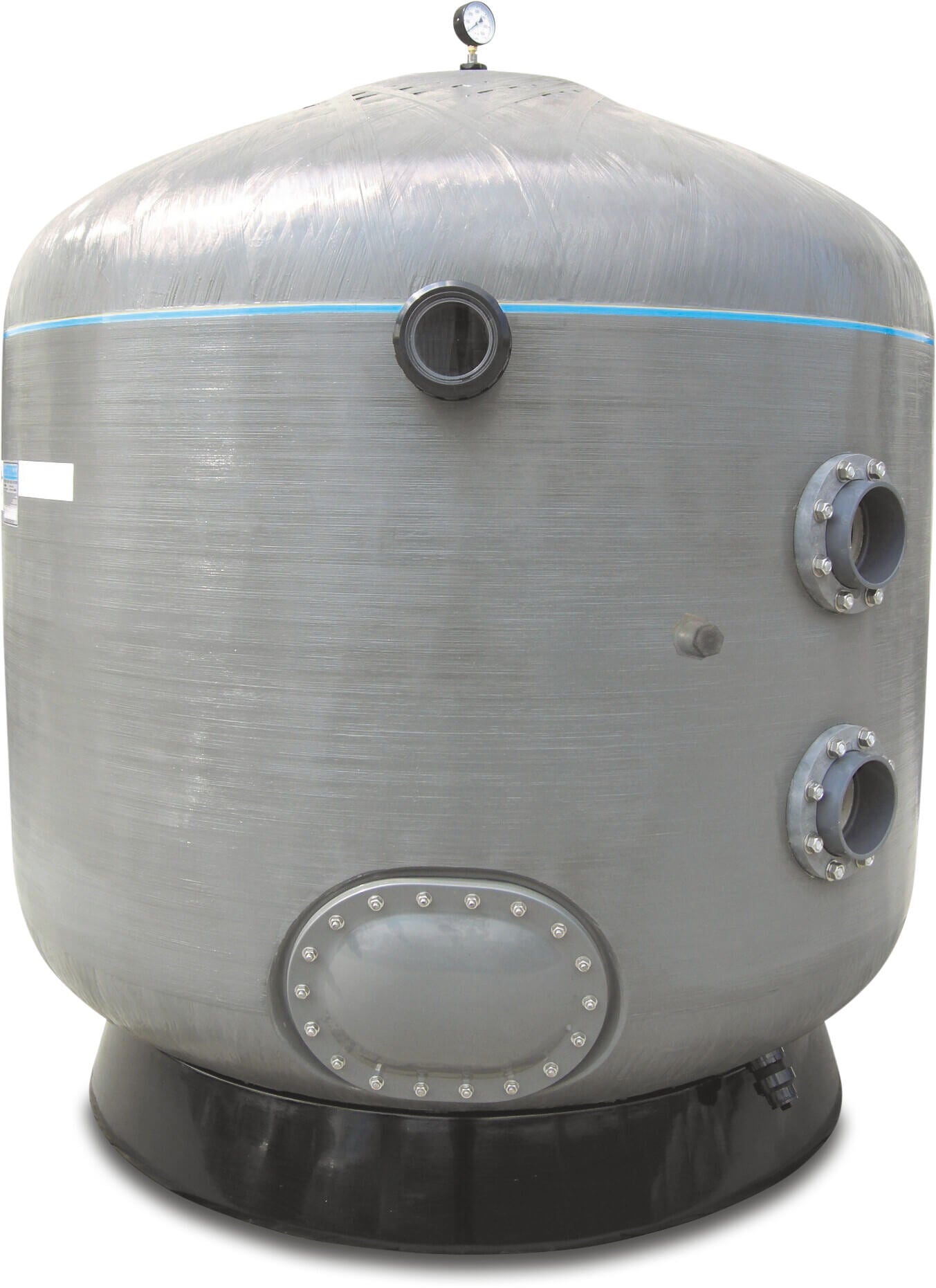 Waterco Commercial sand filter Glasfaser 4"/110mm DIN Flansch 4bar Typ