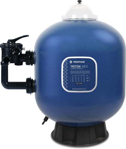 Pentair Triton® F-19S8-NEO-CP Sandfilter Polyester glasfaserverstärkt Innengewinde 2,5bar Blau