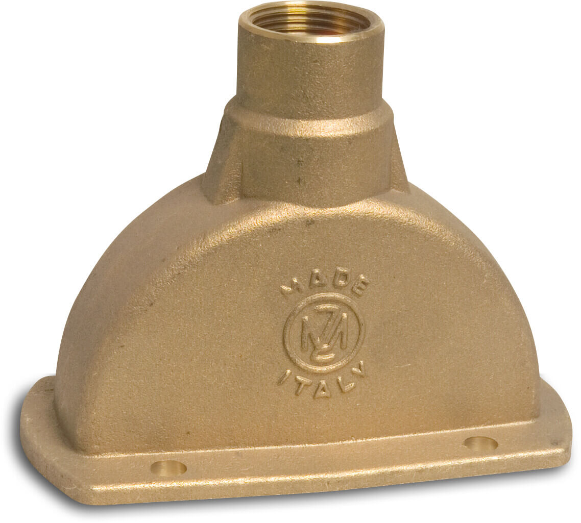 MZ Schieber-Oberteil Messing 8"