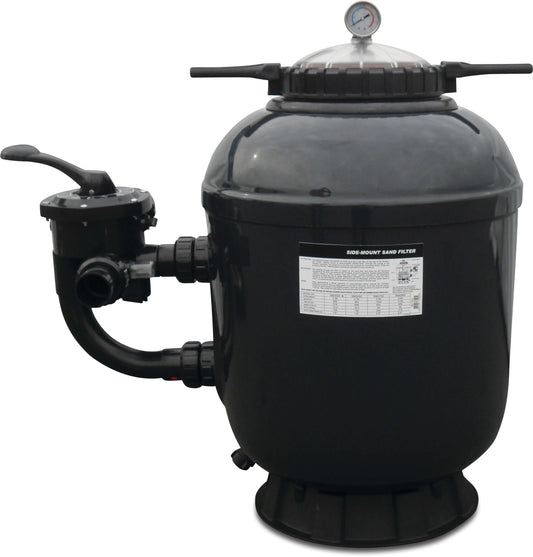 Flotide SMG650 Sandfilter Polyester Gel-beschichtet 50 mm / 1 1/2" Metrisch/Imperial Klebemuffe 2,5bar Grün