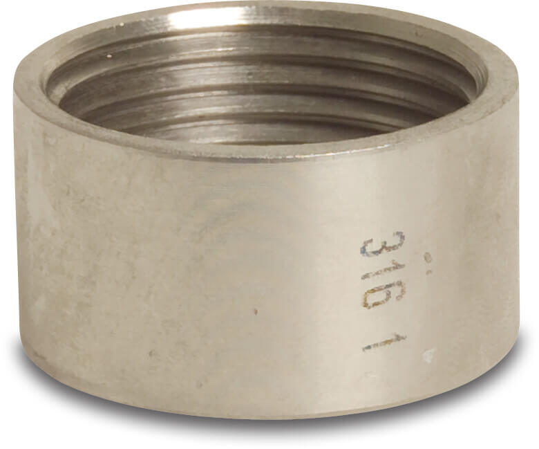 Profec Nr. 270A Halbe Muffe Edelstahl 316 Innengewinde 10bar