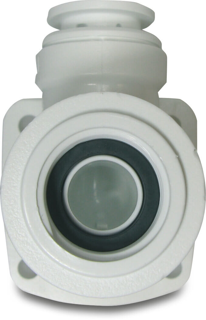 Speedfit Wandwinkel 90° POM 15 mm x 1/2" Einsteck x Innengewinde 10bar Weiß DVGW/KIWA/WRAS