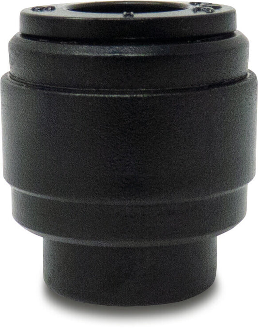 Stopfen POM Einsteck 20bar Schwarz WRAS Typ Aquaspeed
