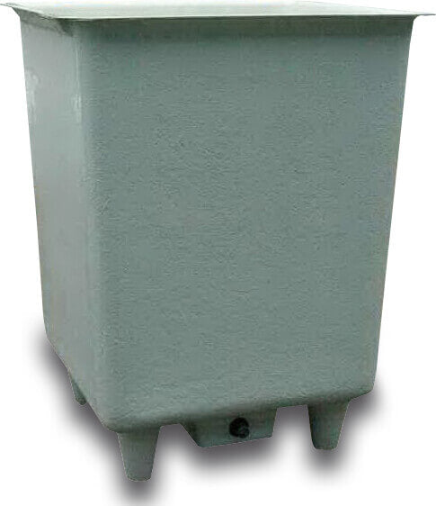 Behälter mit Füßen Polyester 95cm Grau 2200ltr