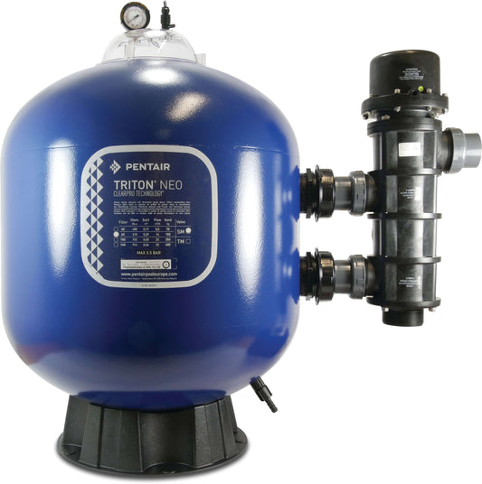 Pentair F-36S8-NEOCPPRO Sandfilter Polyester glasfaserverstärkt 2" Innengewinde 3,5bar Blau